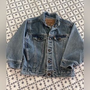 Vintage Levi’s orange tab denim trucker jacket
